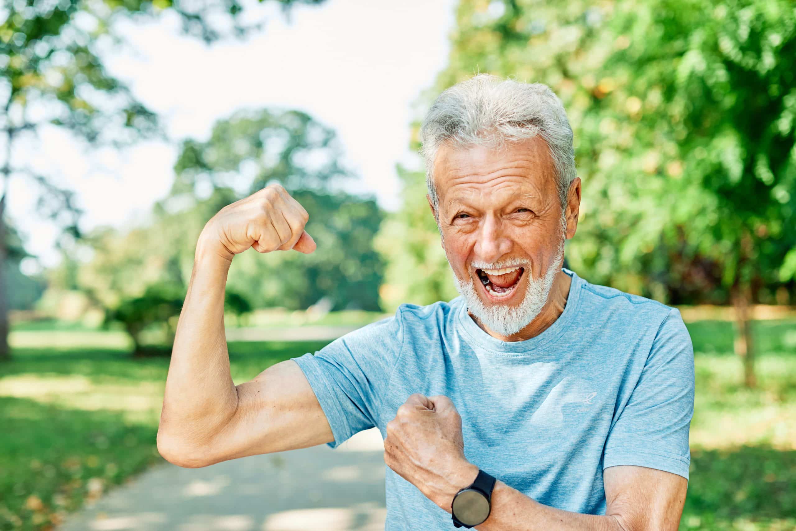 Rozwój mięśni bez podnoszenia ciężarów po 50. roku życia.