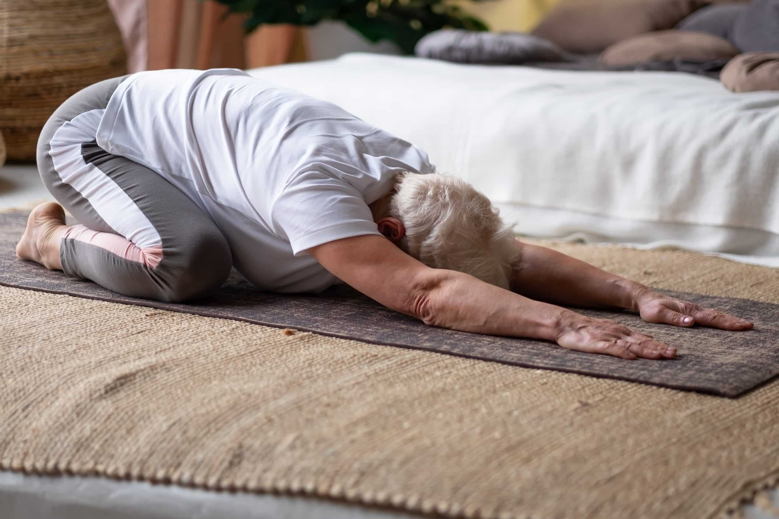 pozycja jogi dla pleców